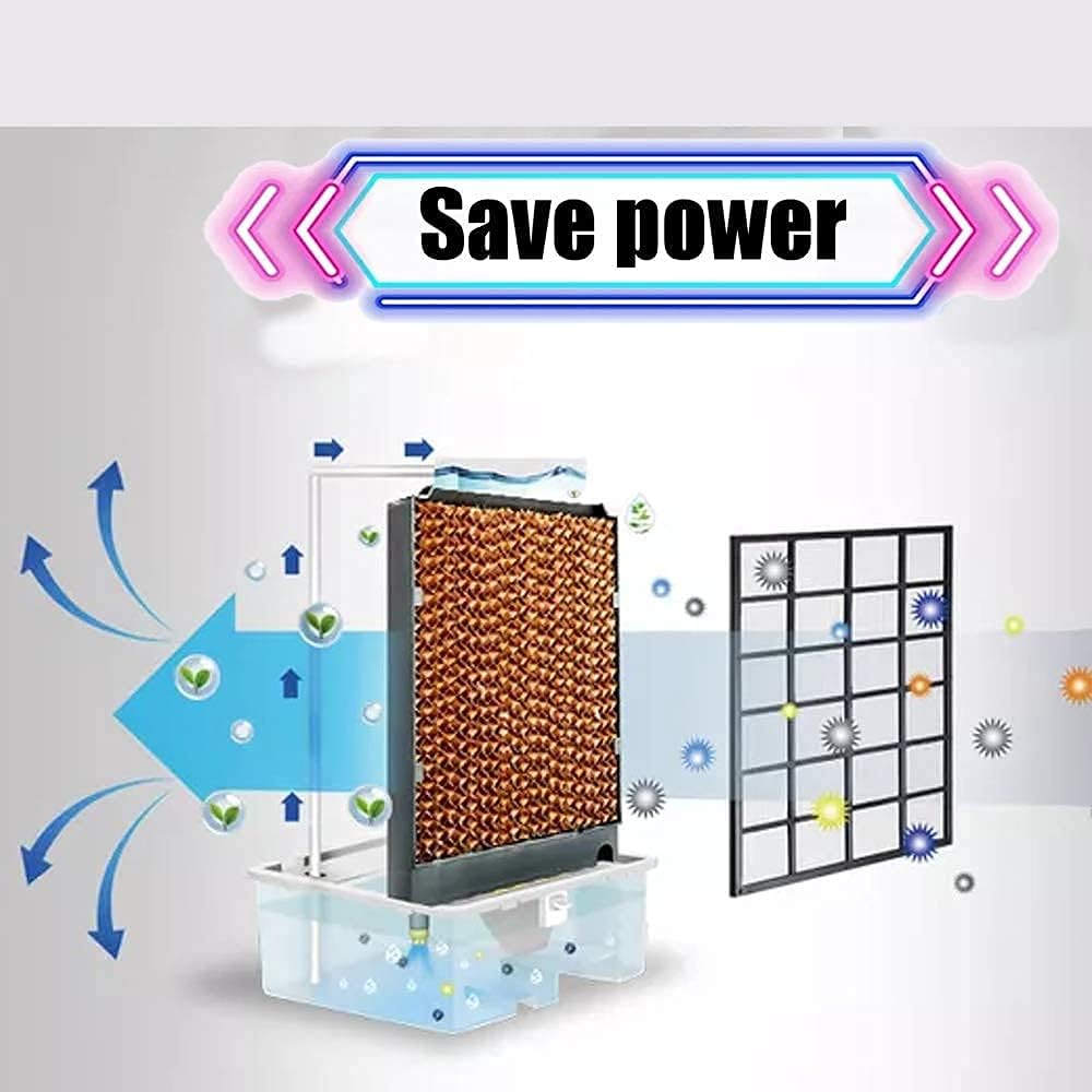 Air Cooler for Home Office Evaporative Coolers Portable Air Conditioner Conditioning Fan Humidifier Cooler Cooling System Mini Air Conditioner Cooling Fan Humidifier