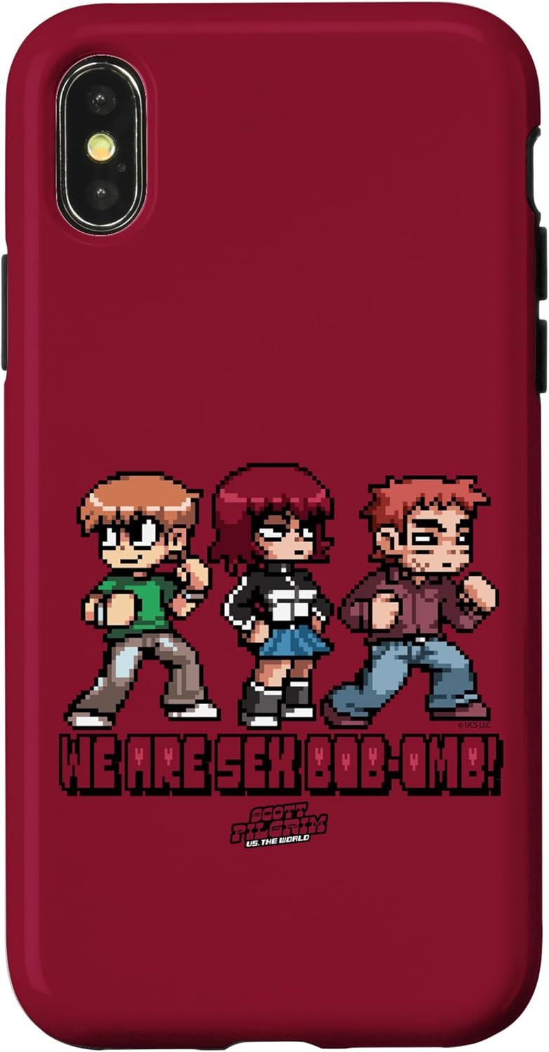 Scott Pilgrim Vs. The World Sexbob-Omb Band Case for iPhone 14