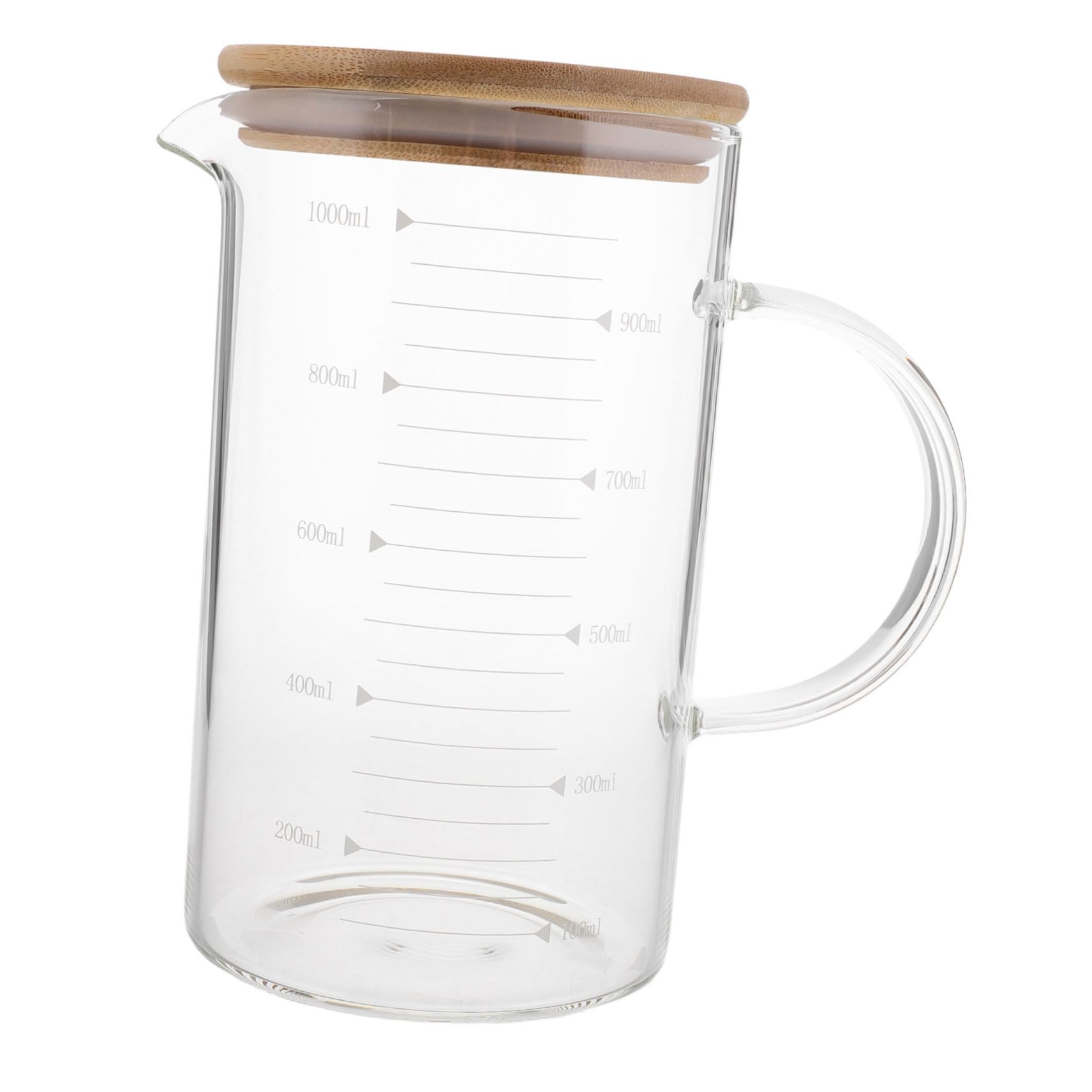 BESTOYARD Misurino Manico e Coperchio Per Caffè Succo e Bevande Misuratore Graduato Per Cucina e Ristorazione Design Elegante e Versatile