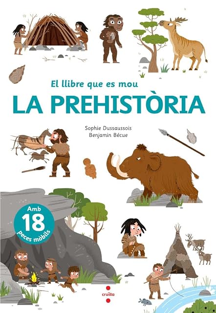 Portada de El llibre que es mou: La prehistòria