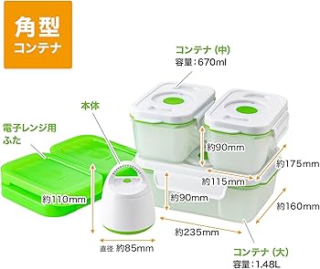 Amazon｜ショップジャパン フォーサ 角形11個セット(中10個、大1個