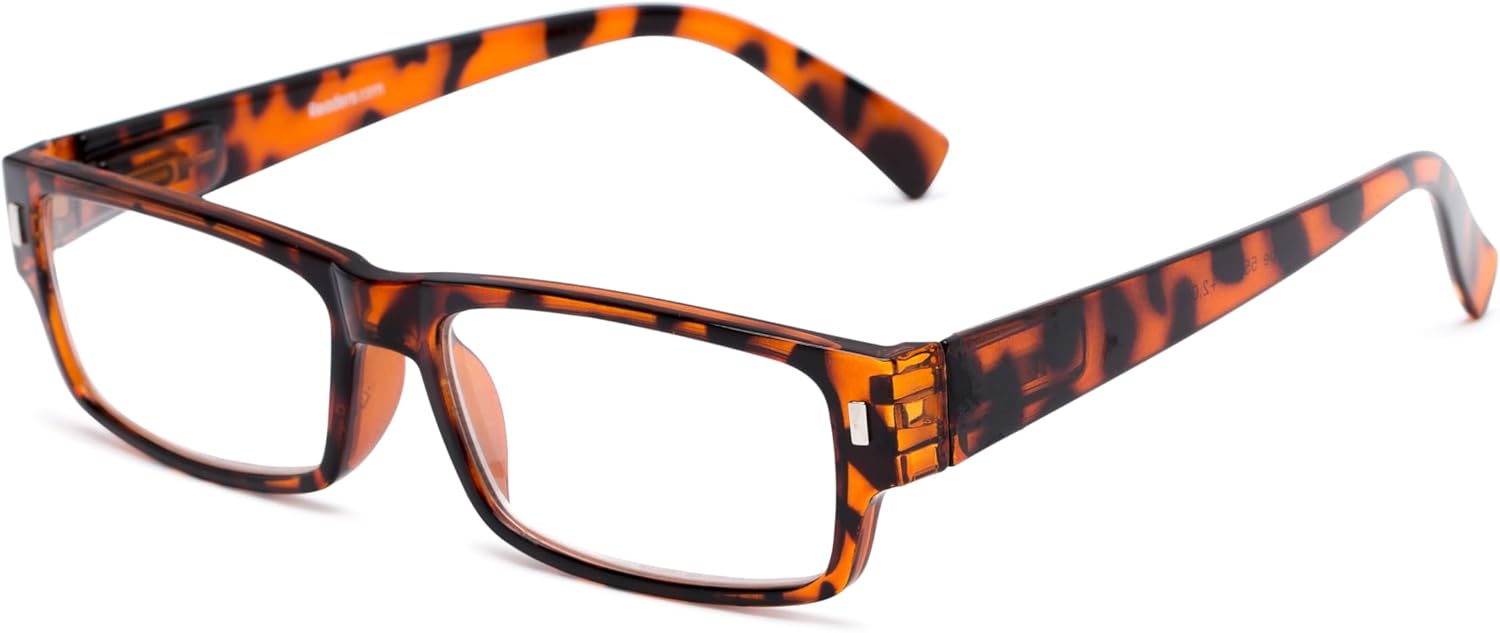 Readers.com Reading Glasses: The Althorpe rectangle Style for Men and Women