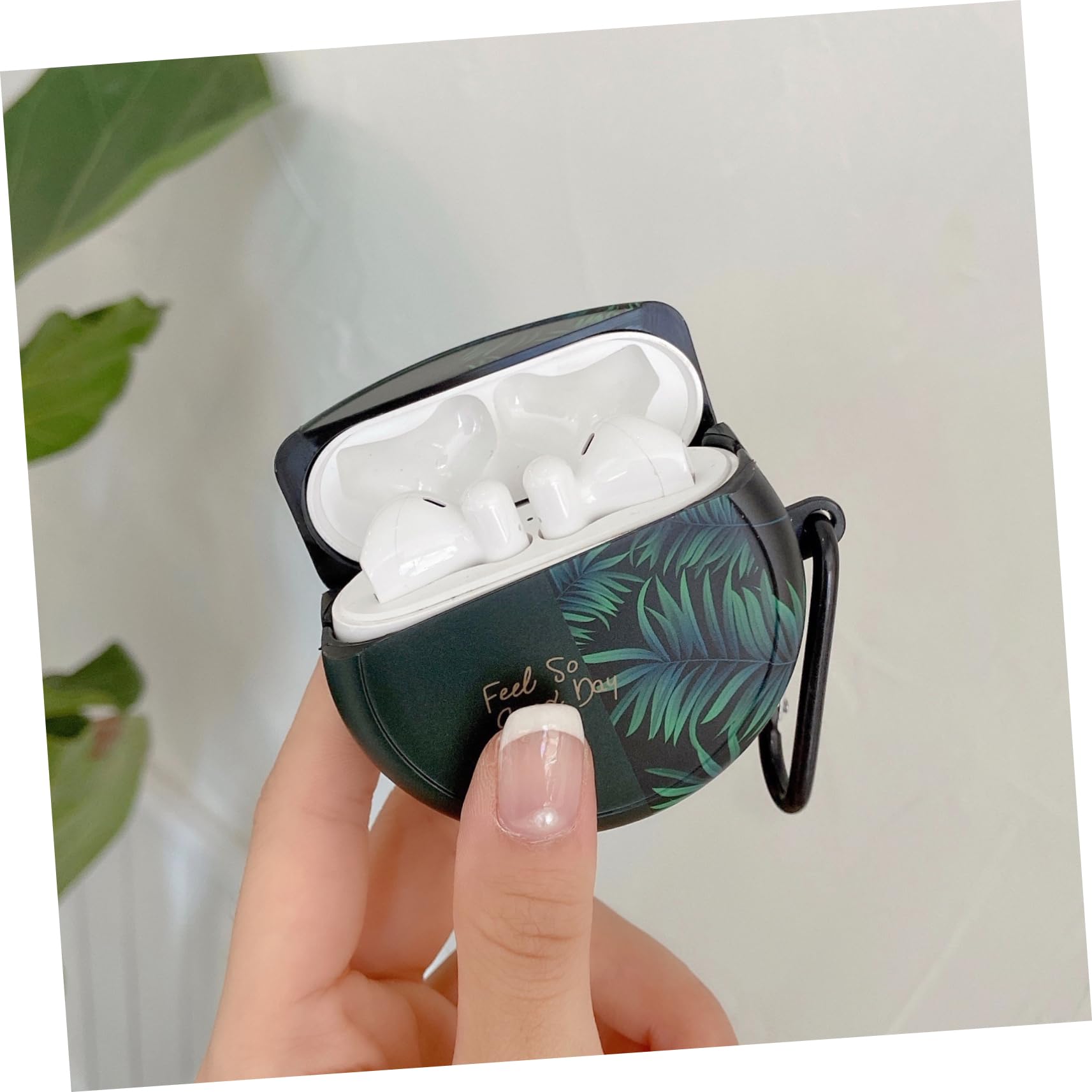 Uonlytech 3piezas Funda Protectora Portátil para Auriculares Inalámbricos Diseño Chic y Práctico Resistente Al Agua Sudor para Deportes y Almacenamiento Seguro