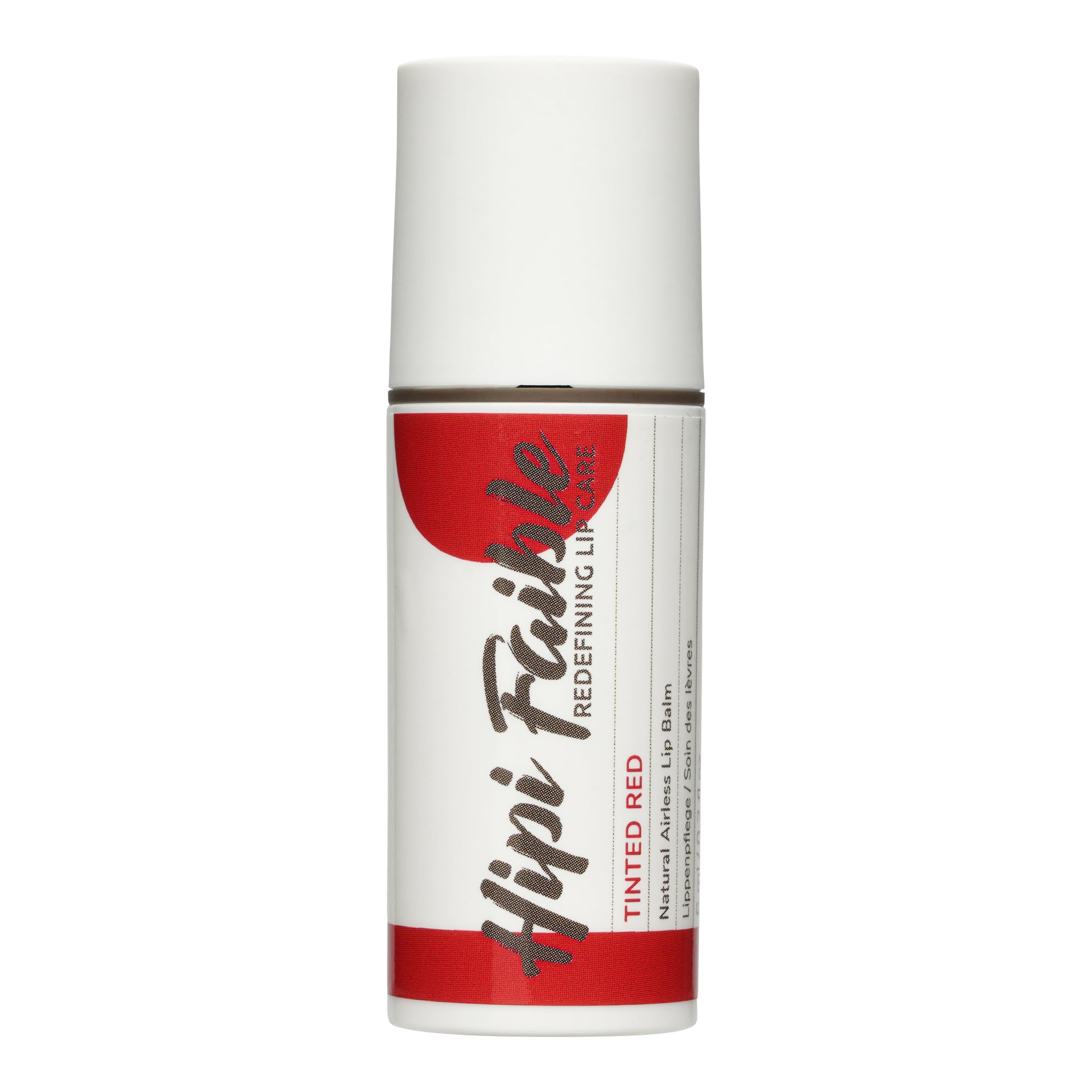 Hipi Faible Tinted Red – Cosmetici Naturali Per La Cura Delle Labbra Con Vernice In Dispenser – Balsamo Per Labbra 100% Naturale – 6 Ml-image