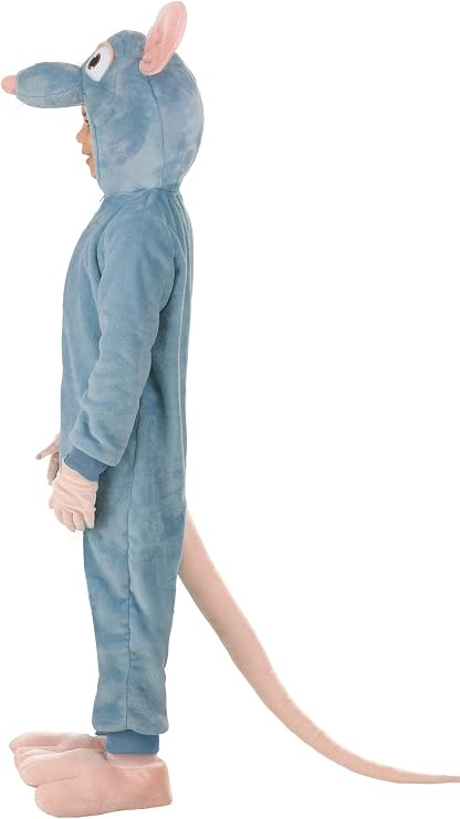 Disney and Pixar Kids Remy Ratatouille Halloween Costume Jumpsuit | Officially Licensed Costume for Boys and Girls