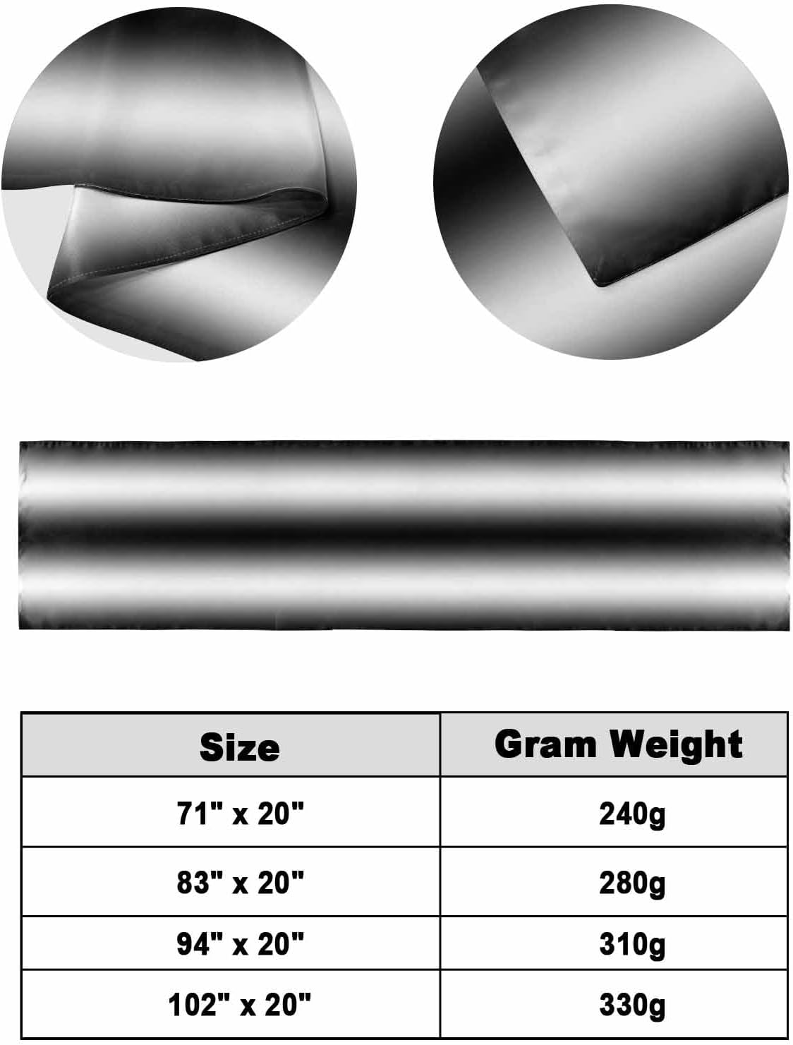 Abstract Black White Gradient Bed Runners for Bedroom Hotel,Decorative Bedding Scarf Farmhouse Minimalist Art Bed End Blanket Bedding Runner Scarves for Queen Size Bed,94x20in