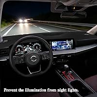 Vista 5 de Protector de salpicadero para salpicadero, protector solar compatible con Nissan Kicks 2025 2026