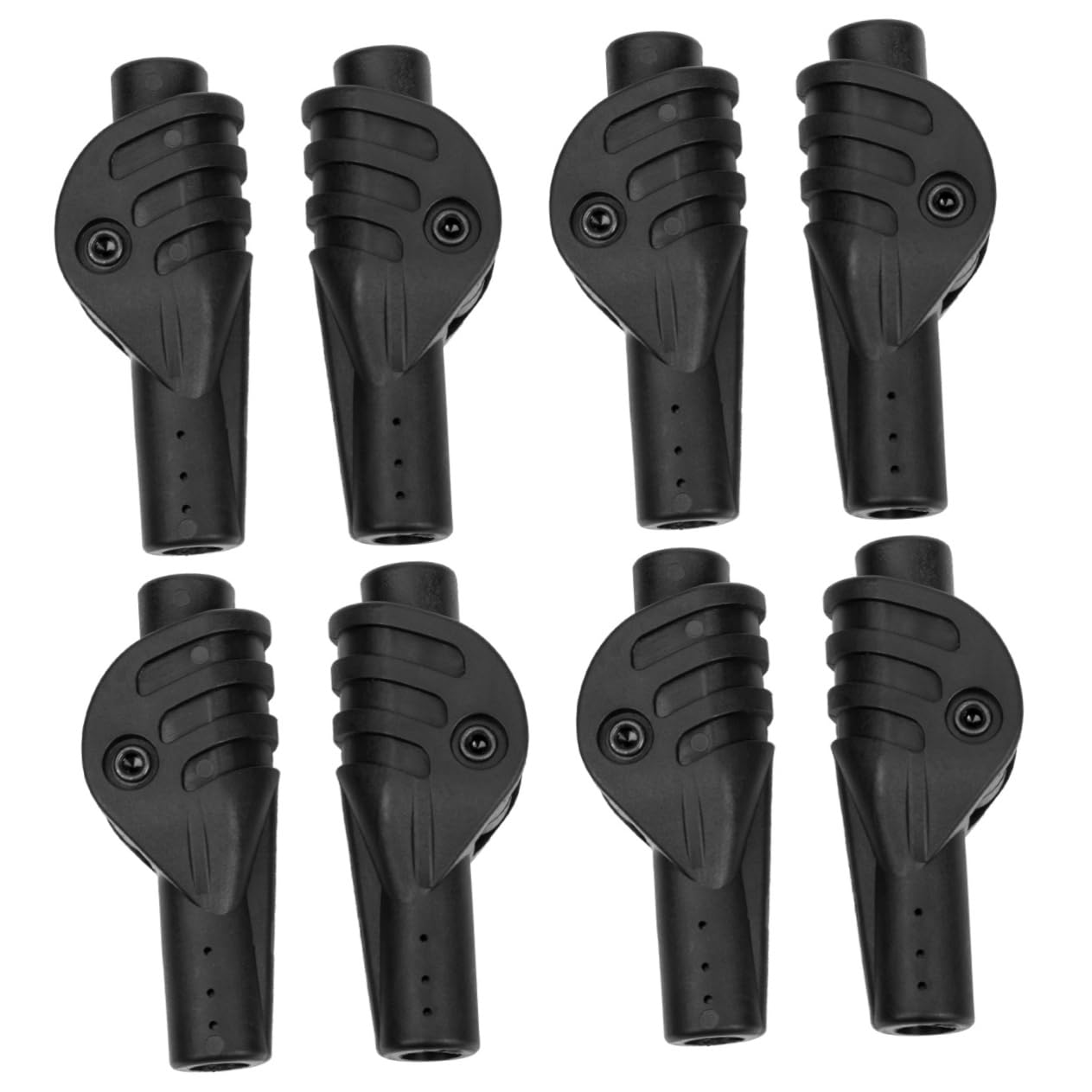 Anneome 8pièces Connecteurs De Tente Adaptateurs De Poteaux De Support Portable pour Activités Extérieures Accessoires De Réparation De Tente Automatique Joint