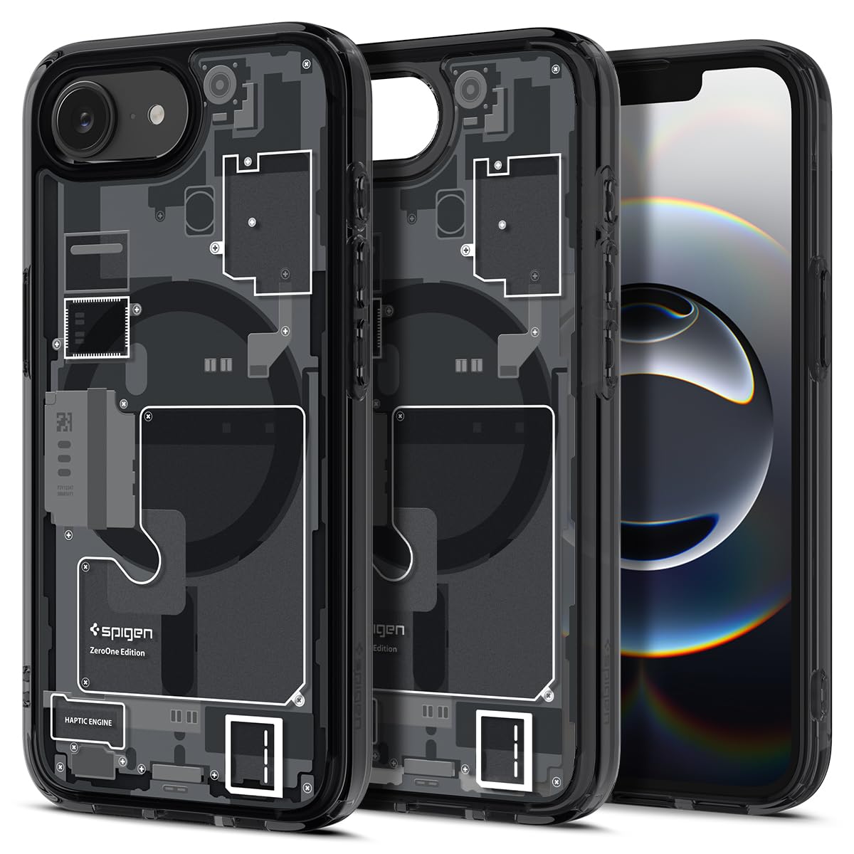 iPhone16e 128GB ブラック 本体 Spigenケース付 Amazon.com: Spigen Ultra Hybrid MagFit for iPhone 17e/16e Case