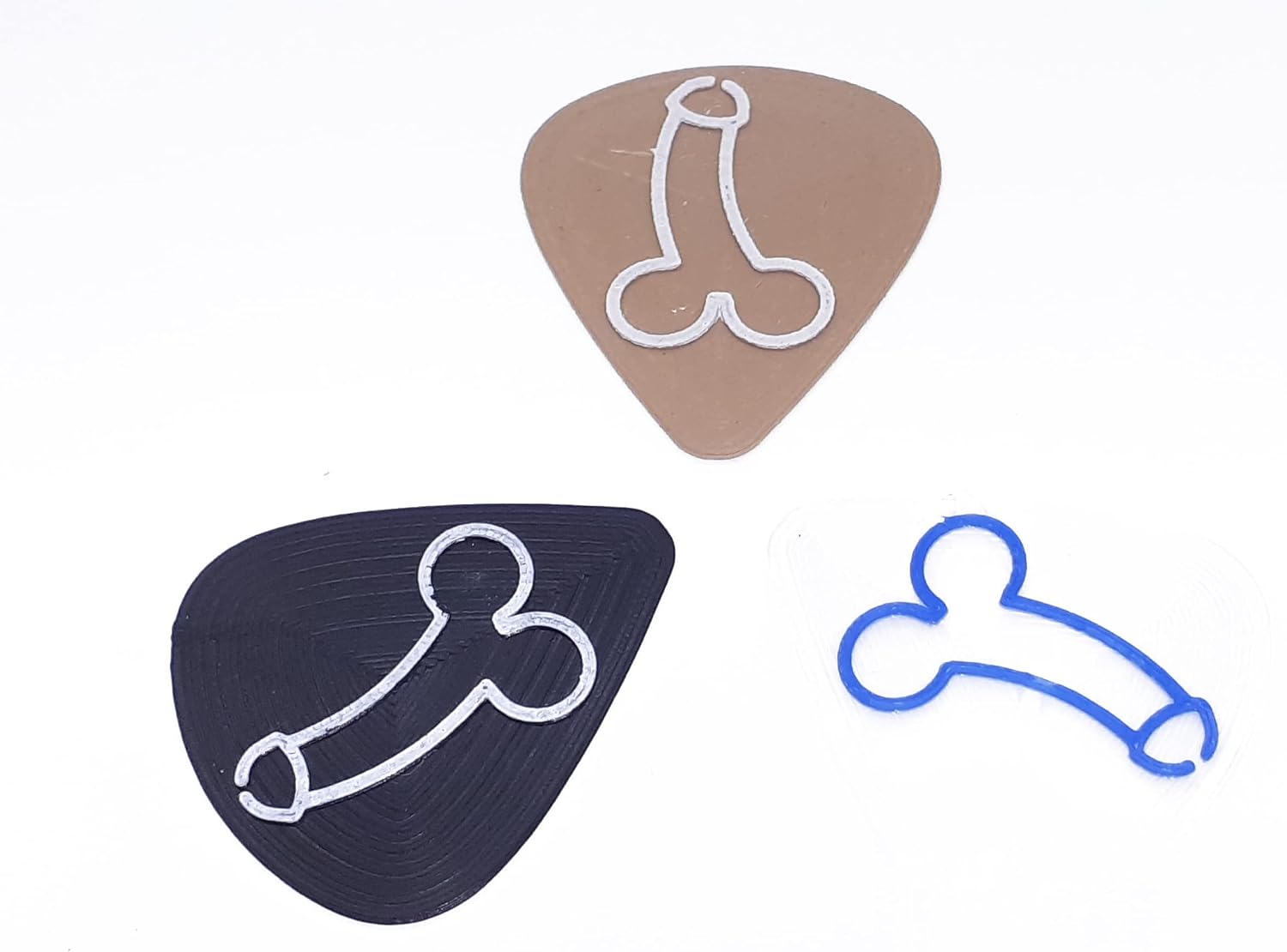 Guitar Dick Pick 10 pack (random assortment) GI003GP image 4