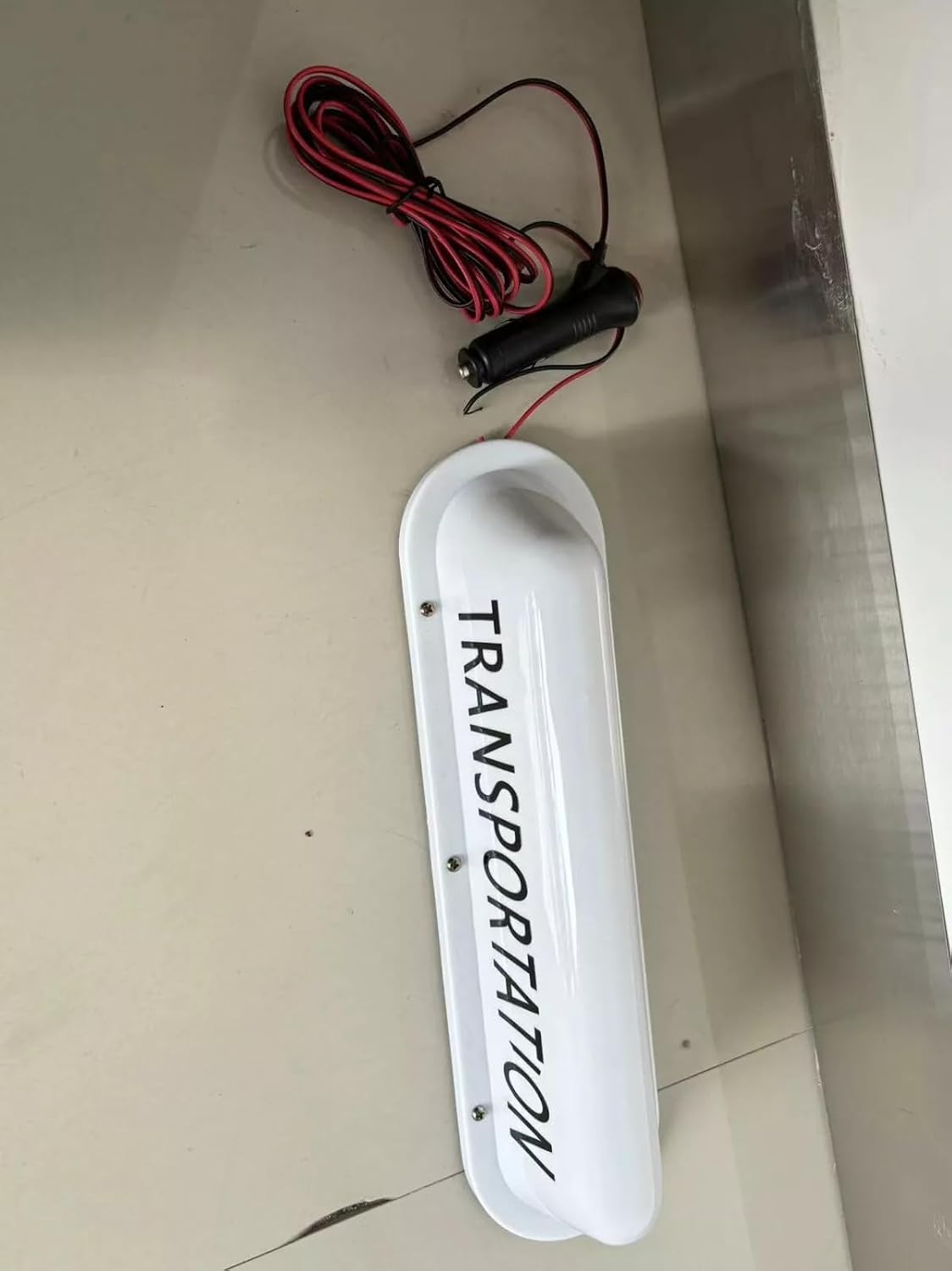 Transportation 12V Taxi Sign,With Different Interfaces 3-Meter Connecting Line Roof Taxi Sign with Magnetic Waterproof Taxi Top Led Light (Type-C, L:13.78IN*3.94IN*3.74IN)