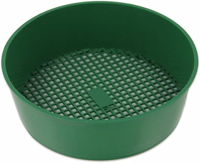 Garden Sieve Plastic Mesh Sieve for Filtration Large Stones and Twigs