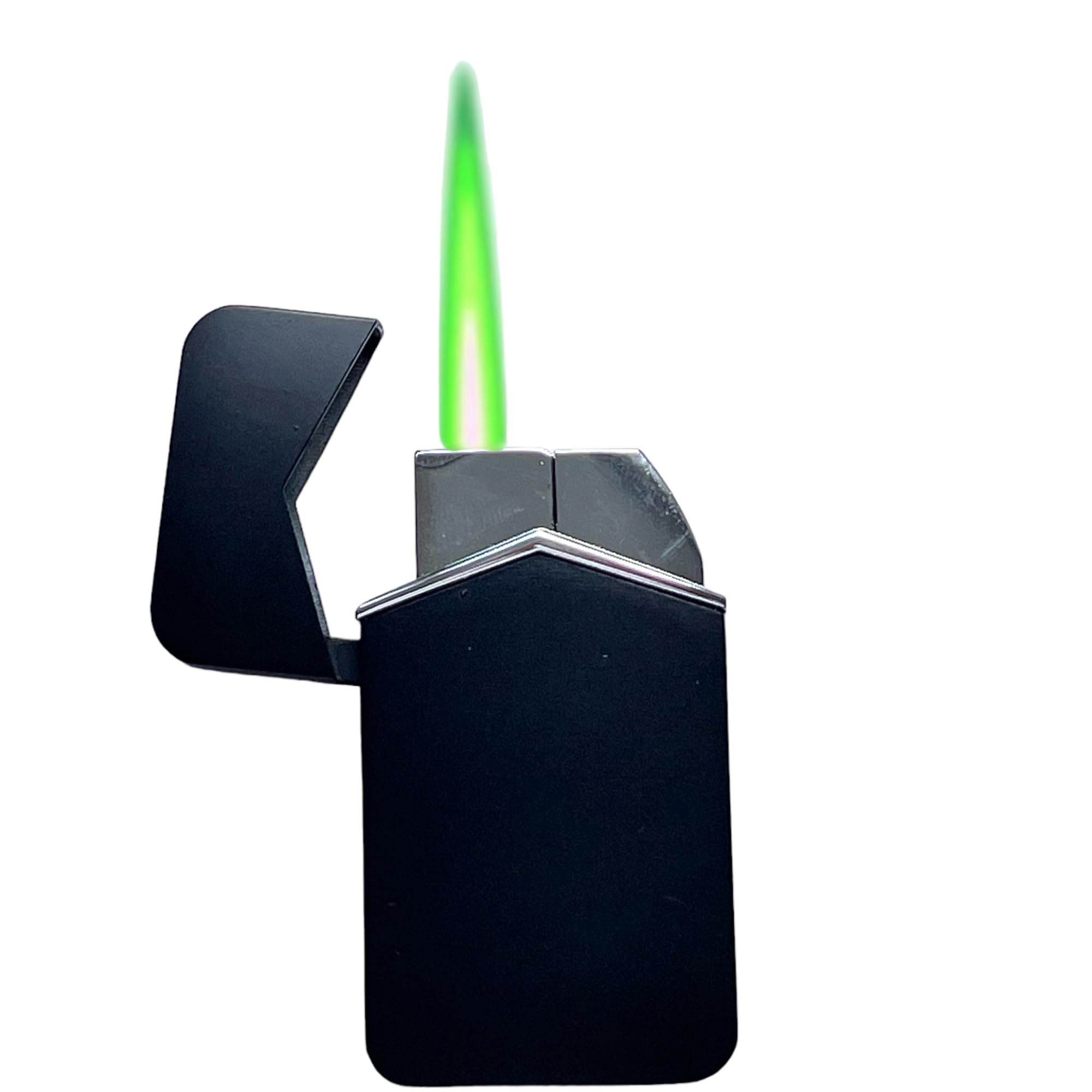 Amazon.com: NIVEK Torch Green Flame Lighter Cool Trendy Windproof