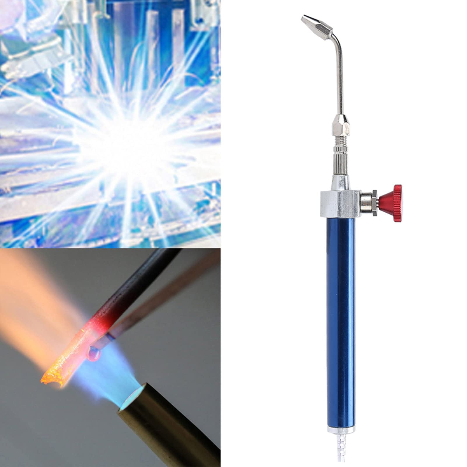 Reguladores de kit de micro antorcha EVTSCAN, mini antorcha de oxígeno de agua para soldar joyería para el procesamiento de fabricación de joyas