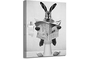 HKDGOKA: Farmhouse Bunny Picture Wall Art
