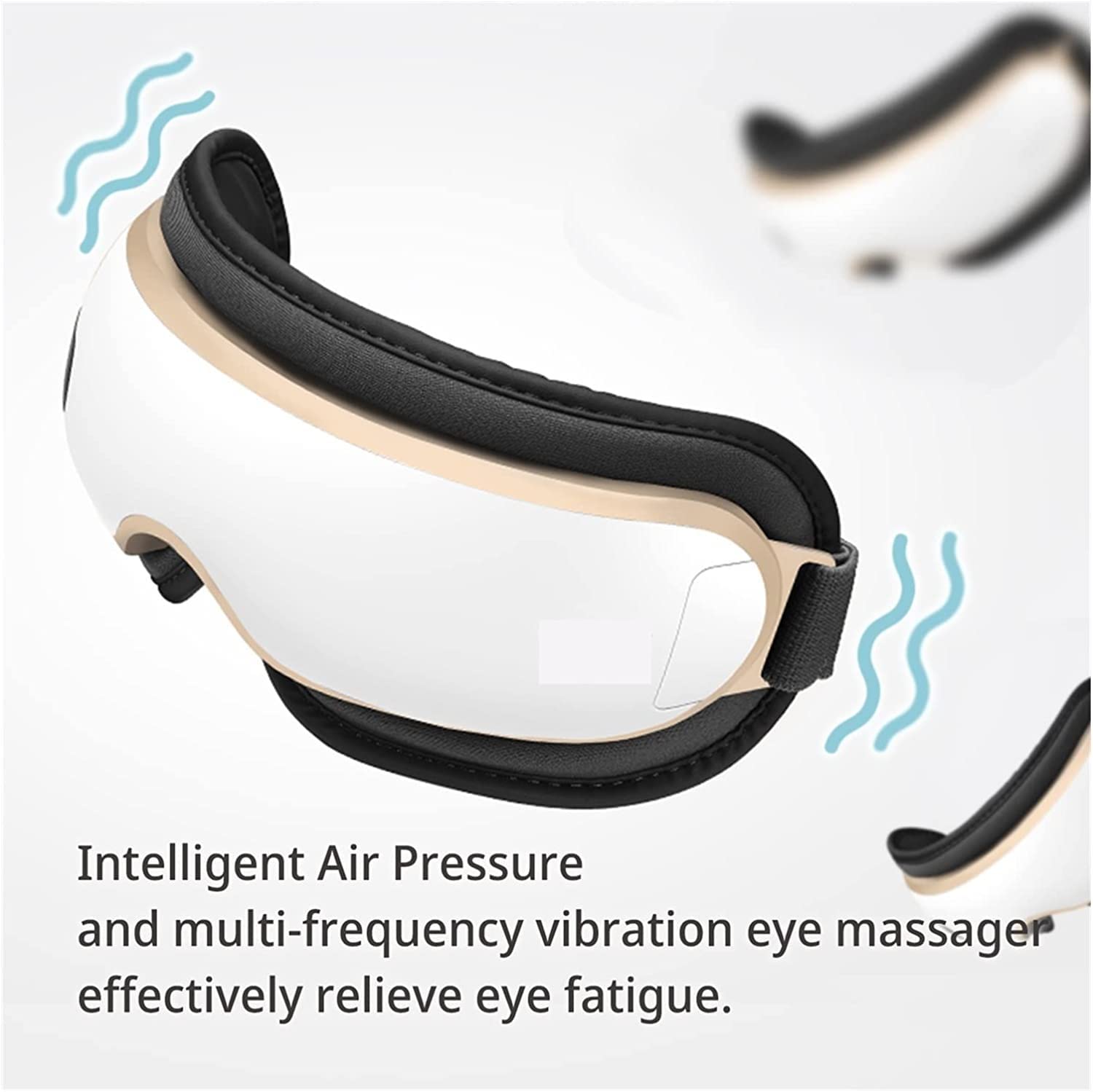 Amazon.com: PATINS 4D Smart Airbag Vibration Electric Eye Massager Air  Pressure Hot Compress LED Display Eye Care Device : Health & Household
