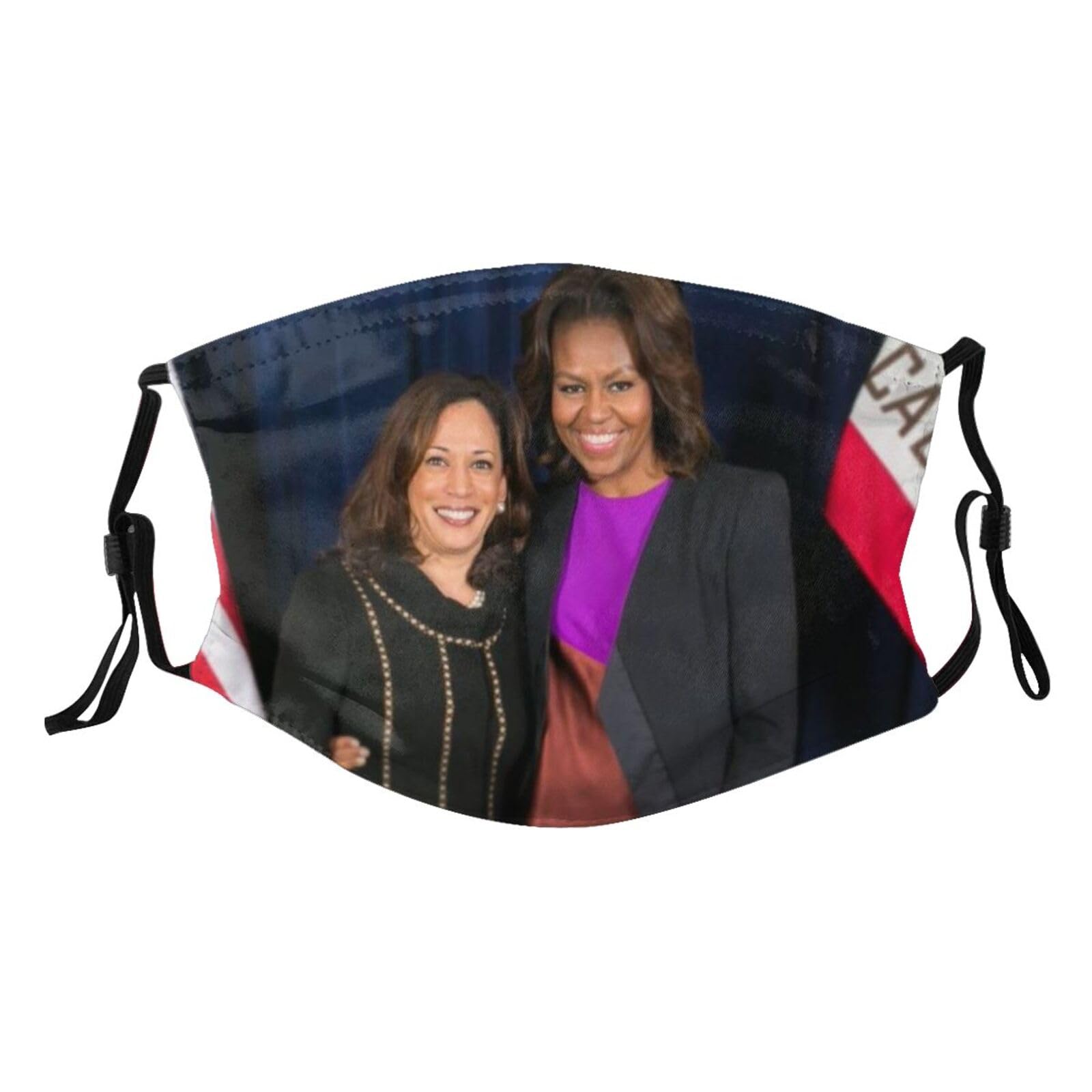 Kamala Harris and Michelle Obama for America Adult Dust Mask Adjustable Dust Face with 2 Filter58