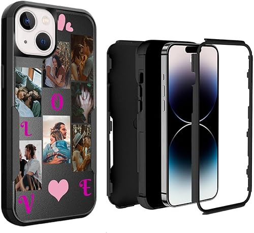 Funda de teléfono IP personalizada para Apple iPhone 15, 14 Pro Max, 13 Mini, 12+ Plus, 11, 8, 7, imagen, texto, foto, diseño personal, fuerte,