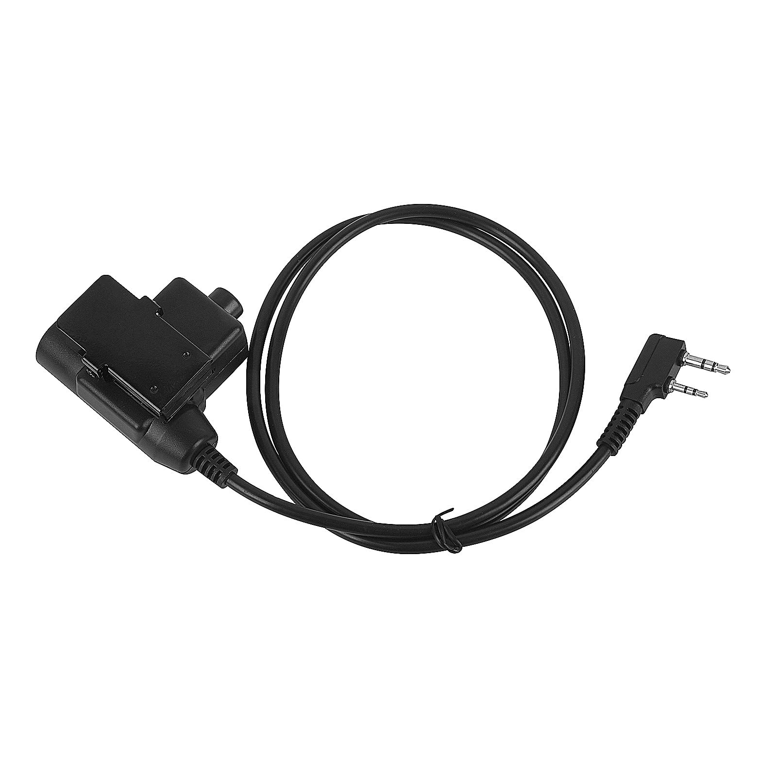 Pdflie uv-5r uv 82 5R U94 PTT System Adapter Cable Compatible with Baofeng Kenwood Retevis Arcshell BF-F8HP RT21 RT22 RTS3 RT68 UV-82HP K1 AR-152 AR-6 888S AR-5 TK2312 H777 Radios(Civilian Wiring)