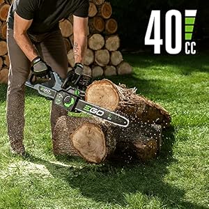 EGO POWER+ Chain Saw, 16” Battery Powered Chainsaw, Electric Cordless, Includes 56V 2.5Ah Battery and Charger – CS1611 — photo 4 of 6