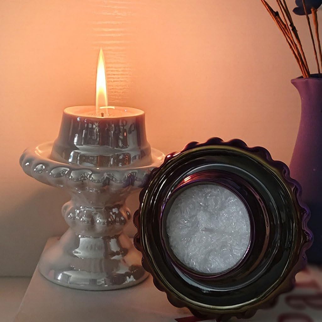 Kerzenständer, multifunktionaler Keramik-Kerzenhalter, Keramik-Kerzenbecher, Aromatherapie, Heimkerzenbehälter, Kerzenhalter ，Kerzenständer(B)