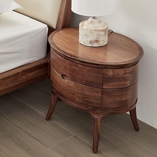 Miniatura 3 de NIZAME Cómoda para dormitorio con 2 cajones aparador de madera armario de almacenamiento para dormitorio pasillo entrada multifuncional 236 x 181 x