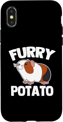 Miniatura 7 de iPhone 12 mini Furry Potato - Dueño de conejillo de indias divertido estuche lindo conejillo de indias