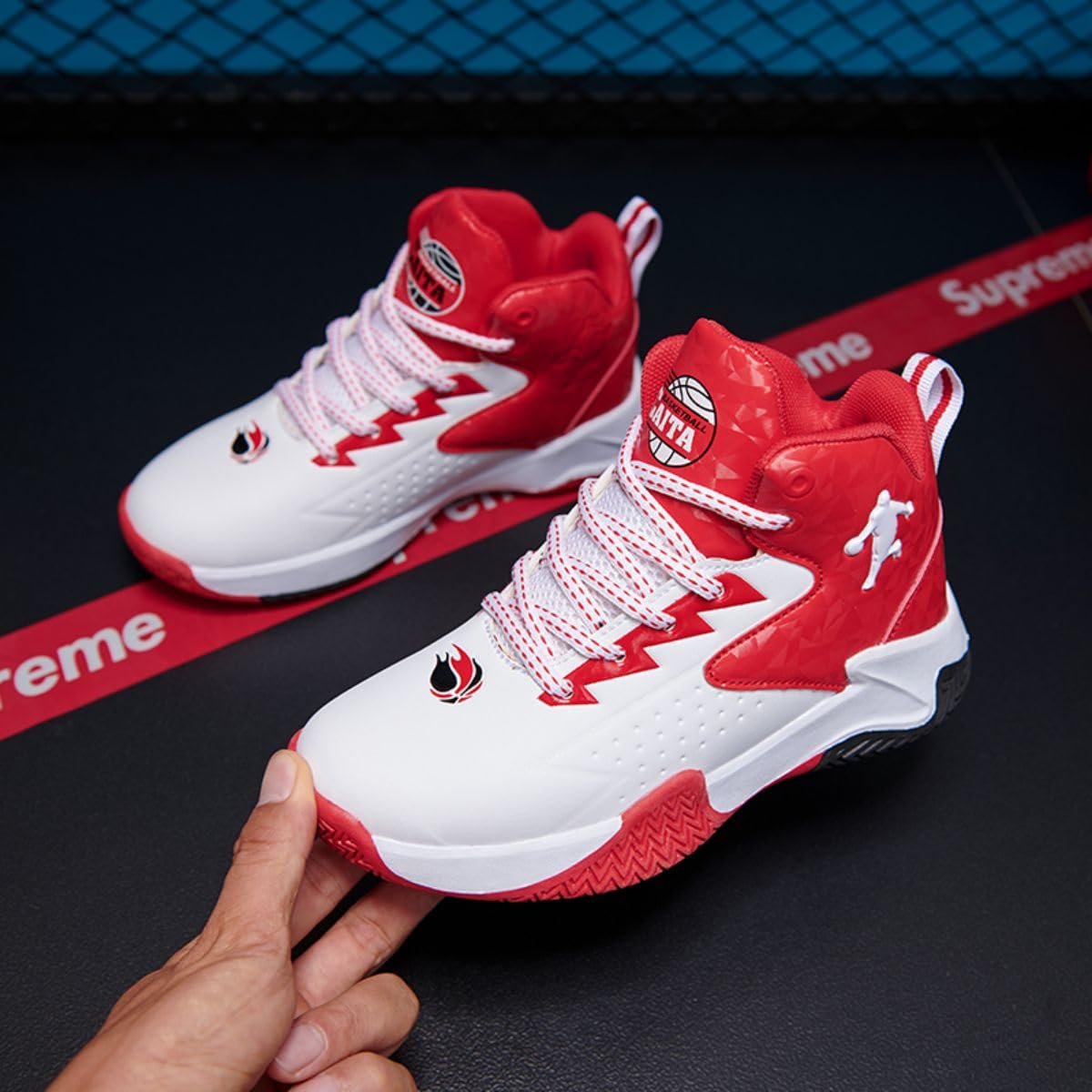 Chaussures de Basket-Ball pour garçons Chaussures de Basket-Ball pour Filles Chaussures de Sport et de Course à Pied