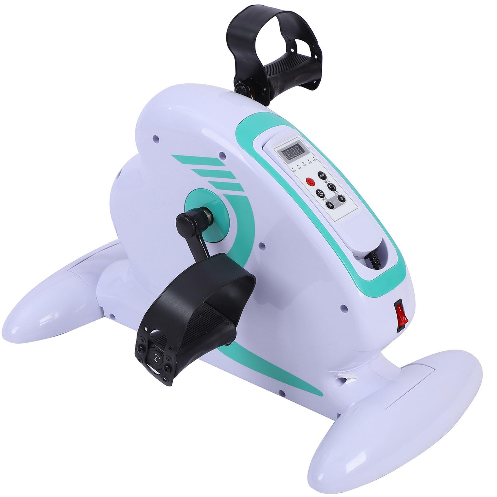 Zmotoryzowany Elektryczny Pedał Ćwiczący Fitness Rower Treningowy Do Ręki Ramię Kolano Noga Trening Rehabilitacyjny Rower Jazda Na Rowerze Sprzęt Rehabilitacyjny Dla Osób Niepełnosprawnych
