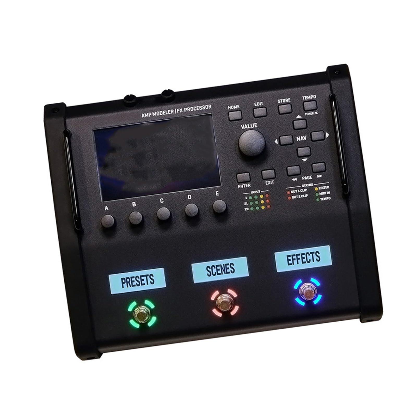 Wzmacniacz Efektów Gitarowych Multi Effects Z Symulacją Opóźnienia I Pogłosu Akcesoria