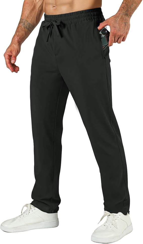 Under Armour Men's Gym Joggers with Secure Zip Pockets