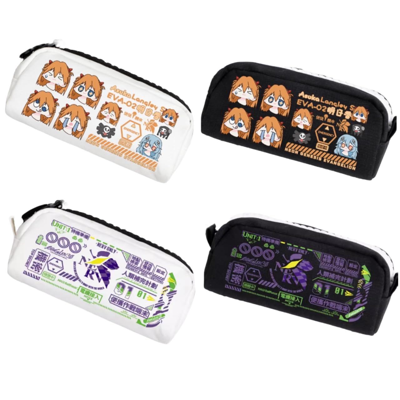 Amazon.co.jp: EVA 新世紀エヴァンゲリオン ペンケース 筆箱 化粧 
