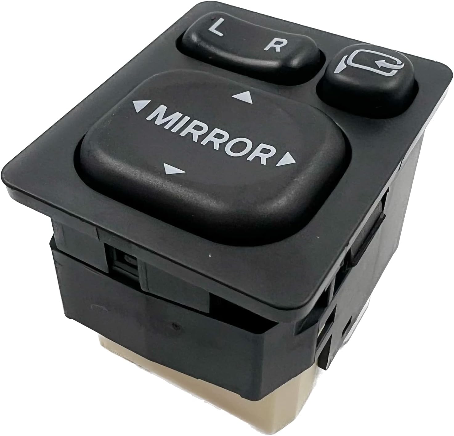 FainWan 84872-52040 Mirror Control Switch, Car ABS Rear View Folding Mirror Control Switch Compatible with RX300, RX330, RX350, IS300,Corolla