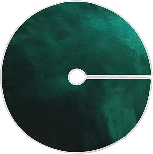 xigua Falda de árbol de Navidad verde cazador de 36 pulgadas, alfombra grande para árbol de Navidad, decoración de fiesta en el hogar