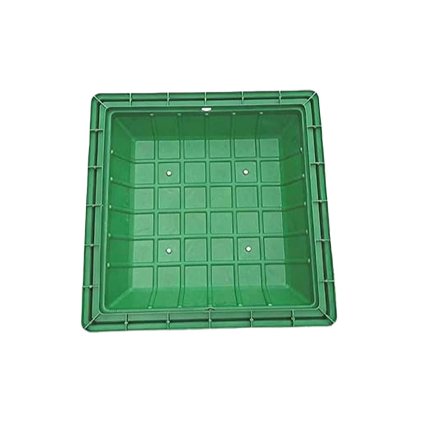Couvercle de fosse septique invisible en résine haute résistance pour jardin