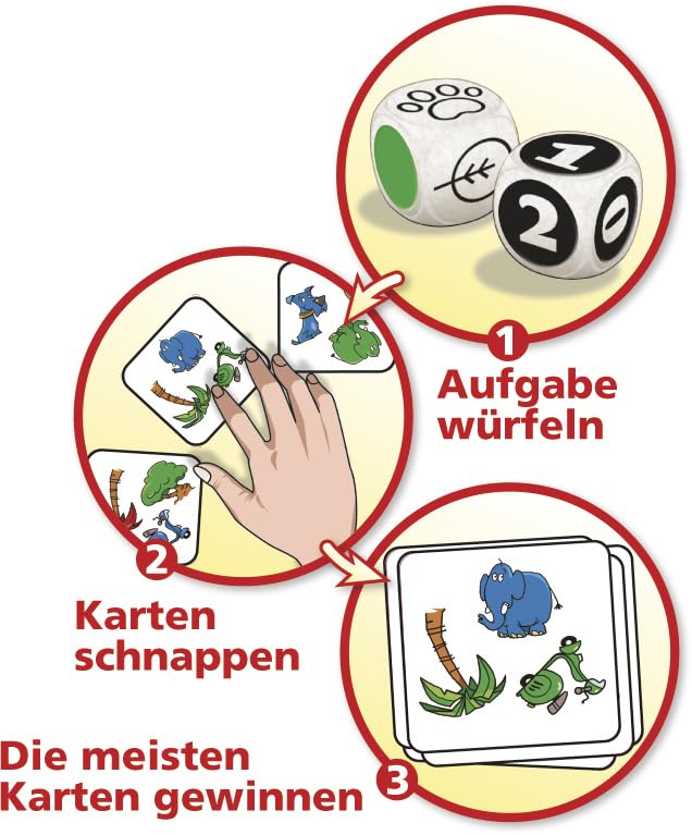 AMIGO Spiel + Freizeit 02104 Clack Family Kartenspiel – Ansicht 4