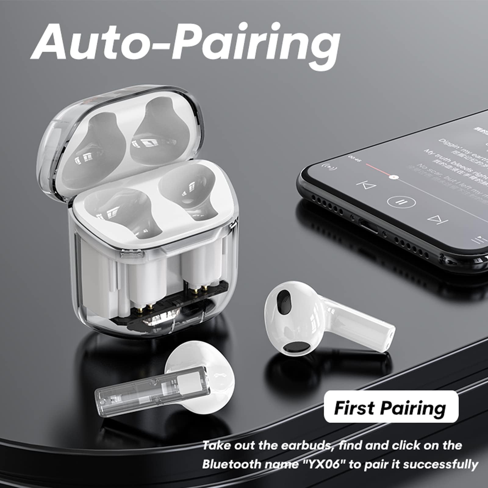 Amazon.com: True Wireless Earbuds Bluetooth in Ear Headphones for