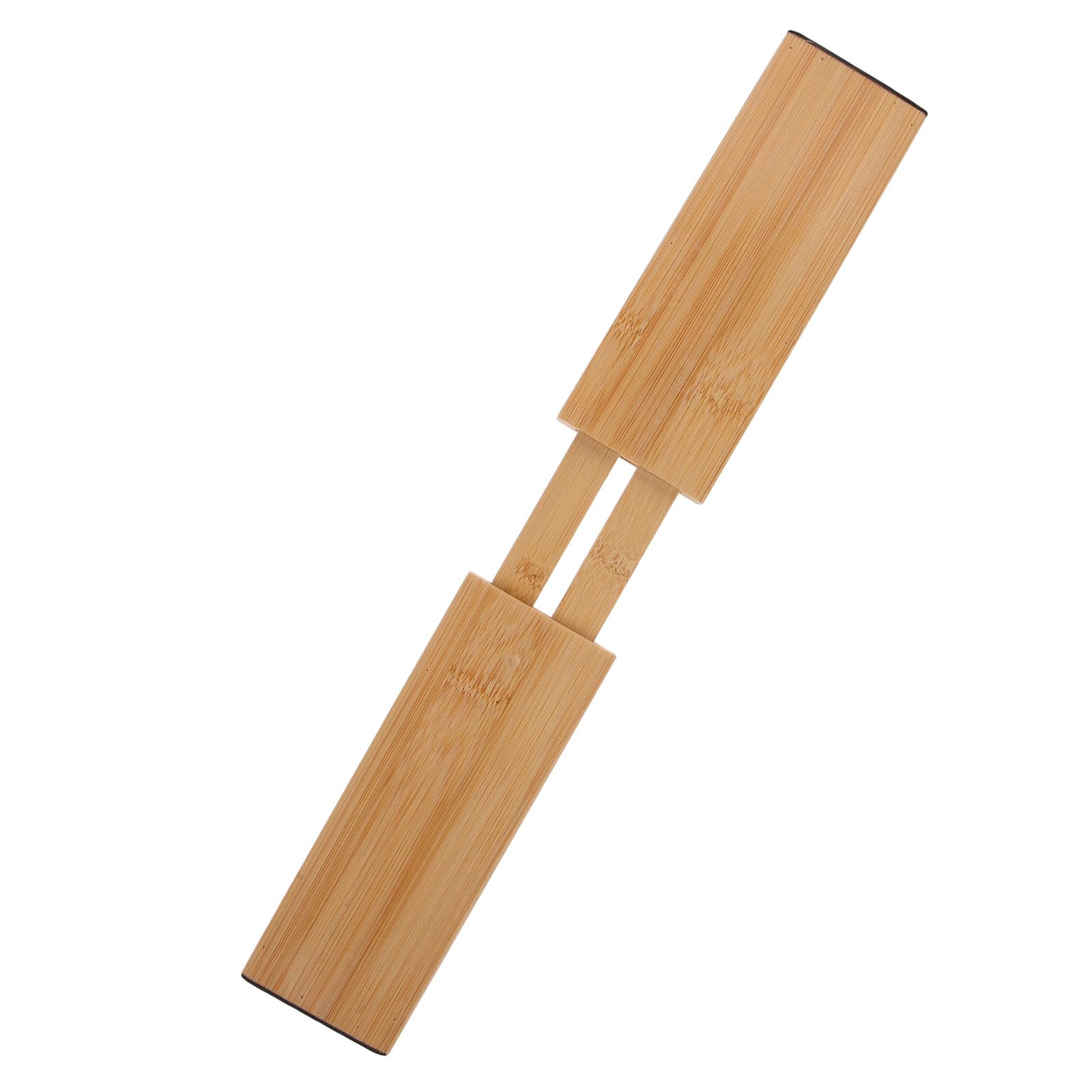 Divisor de cajón ajustable de bambú con sistema expandible resistente para cocina