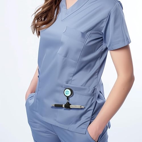 Miniatura 29 de EZ PEN - Carrete retráctil para enfermeras, profesores, camareras, carpinteros, trabajadores de la construcción, contratistas y profesionales