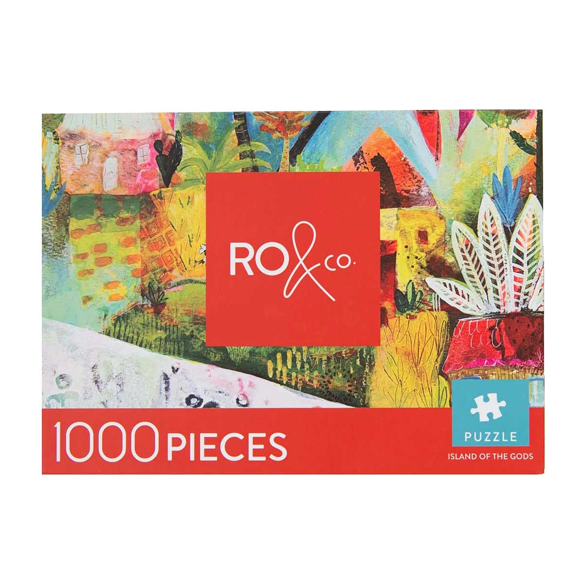 Tracy Verdugo Island of The Gods Puzzle - 1000pc Artist Designed Jigsaw Puzzle Made from Premium Quality Recycled Cardboard Calming and Mindful Brain Training