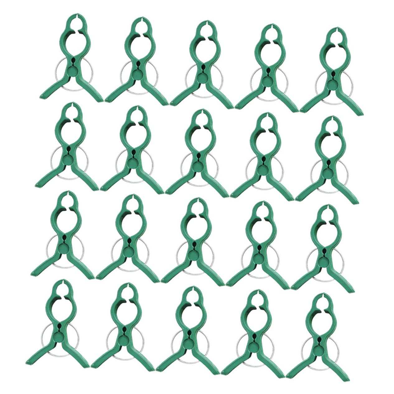 UPKOCH 4 Set Clip per Piante da Set Fermagli per Clip Regolabili E Resistenti per Piante Rampicanti E Accessori Pratici E Riutilizzabili per Giardinaggio 60 Pezzi*4