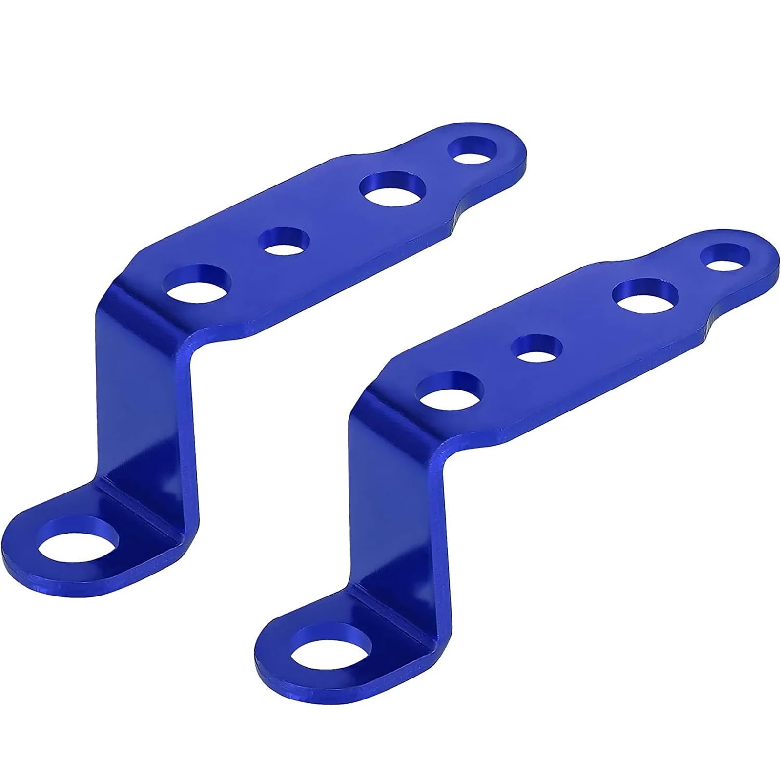 Fdyxumw Blue Bracket Light Motorcycle Headlight Bracket Rearview Mirror Lamp Spotlight Extension Holder Clamp Motorbike Scooter Accessories(Blue)