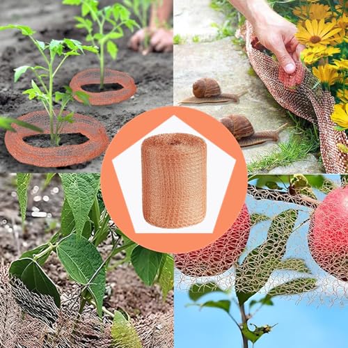 Copper Mesh Rodent Control, 5 in x 100ft Premium Copper Wool for Mice Rat Rodent, Bat & Snail, Copper Mesh Roll for Weep Hole Filler, DIY Pest Blocking for Home and Garden by JWITESYN - Image 6