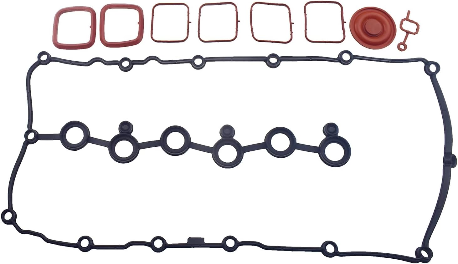 PCV Engine Valve Cover Gasket Set fit for VW Passat CC Touareg Atlas fit for Audi Q7 3.6L 03H133237J 03H133237G 03H103483C