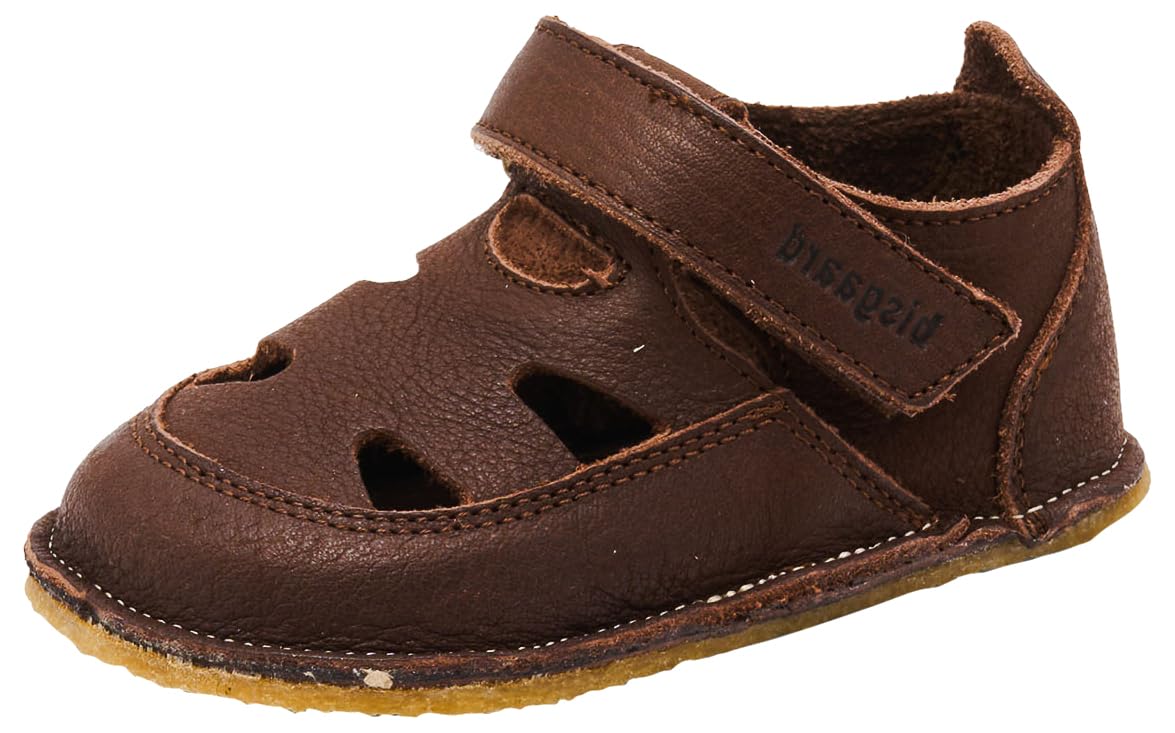 Bisgaard Sko A/S. bisgaard Barefoot Beannie Trainers, Dark Brown, 24 EU Wide