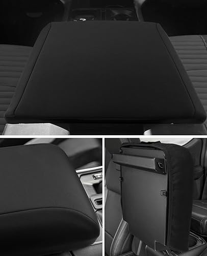Miniatura 7 de INTGET Funda para reposabrazos de consola central de automóvil para Ford F150, accesorios para interior 2021 2022 2023, funda de asiento para
