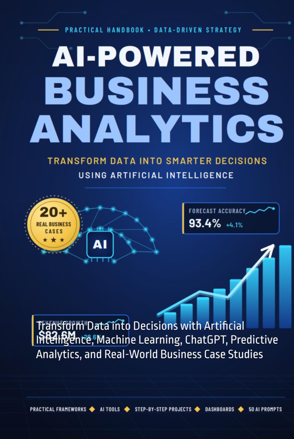 AI-Powered Business Analytics: Transform Data into Decisions with Artificial Intelligence, Machine Learning, ChatGPT, Predictive Analytics, and Real-World Business Case Studies