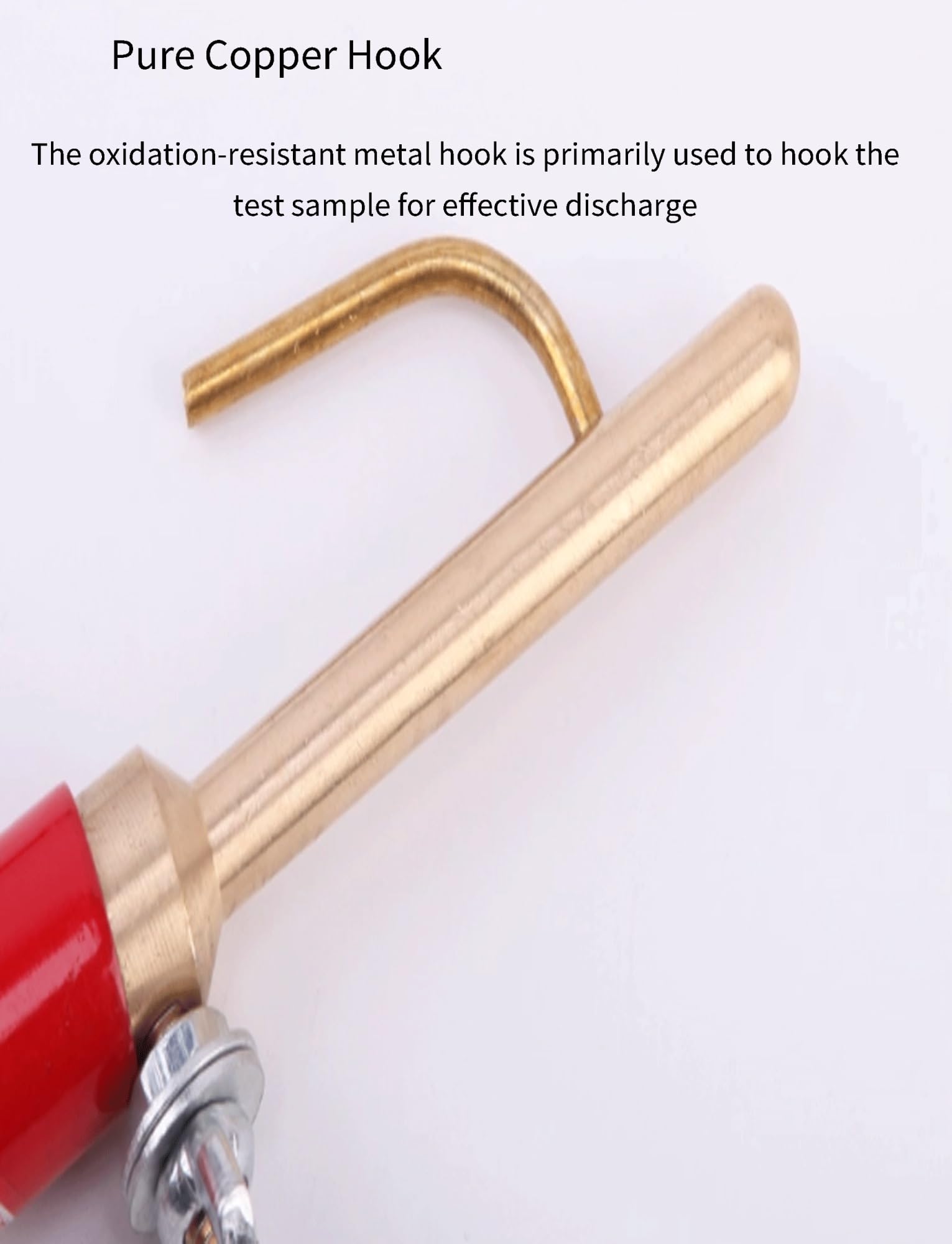 Bâton de décharge de ligne aérienne, tige de décharge isolée télescopique pour haute tension, résistance directe, convient pour les applications de 10 kV à 220 kV