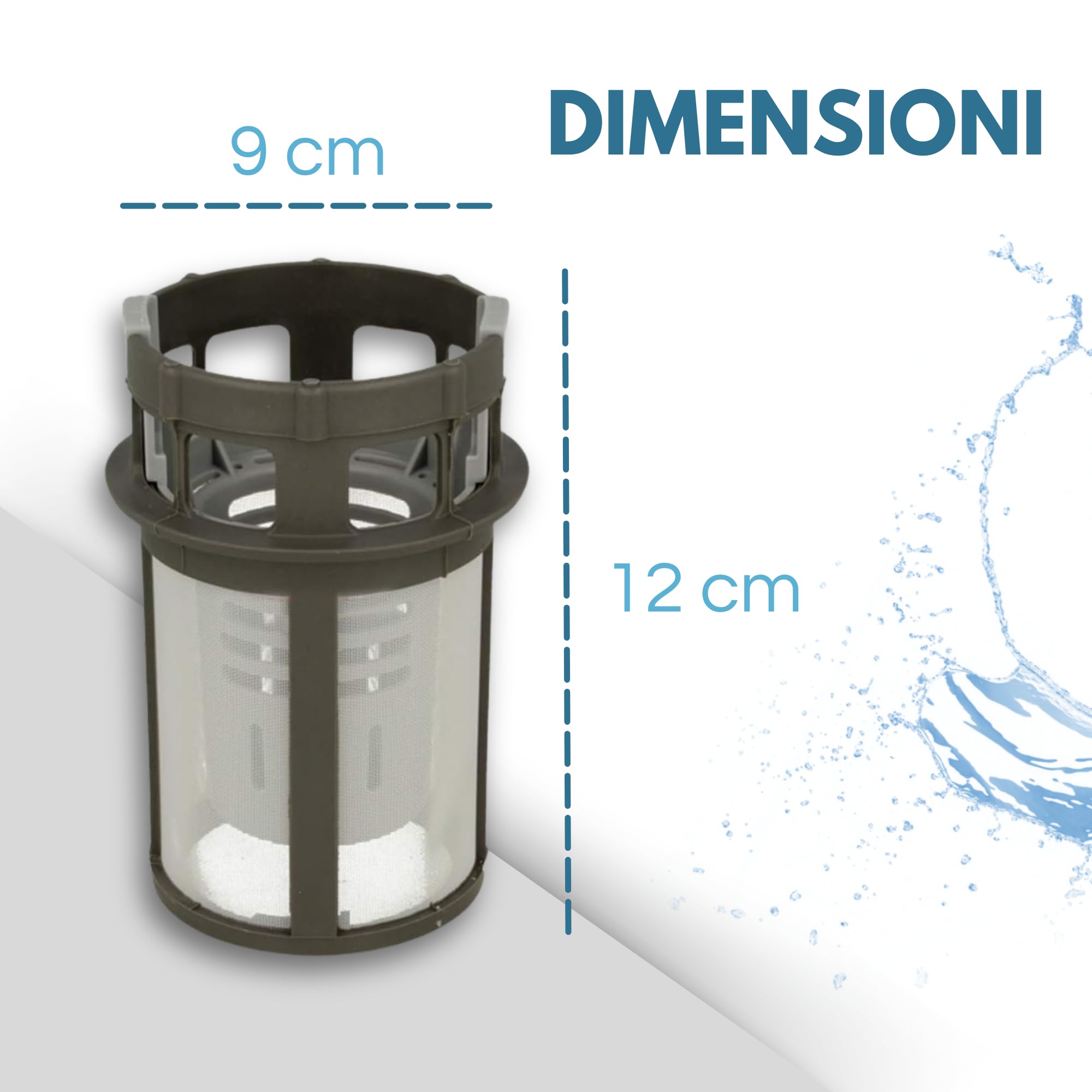 Filtro Lavastoviglie Ariston Indesit Scarico Originale C00256572 - Foto 3