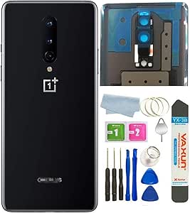 OnePlus 8 Back Cover Replacement In Glacial Green - With Pre-Installed Camera Lens & Repair Tools